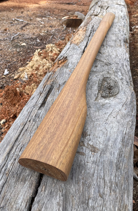 Broadaxe Handle Spotted Gum RIGHT HAND