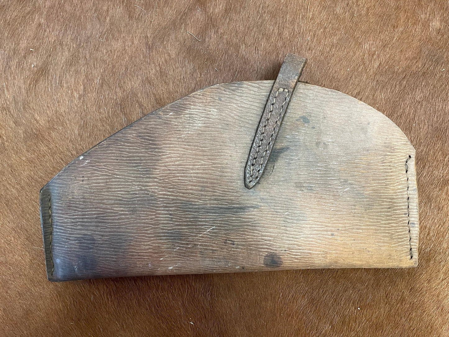 Used Leather Broad Axe Cover