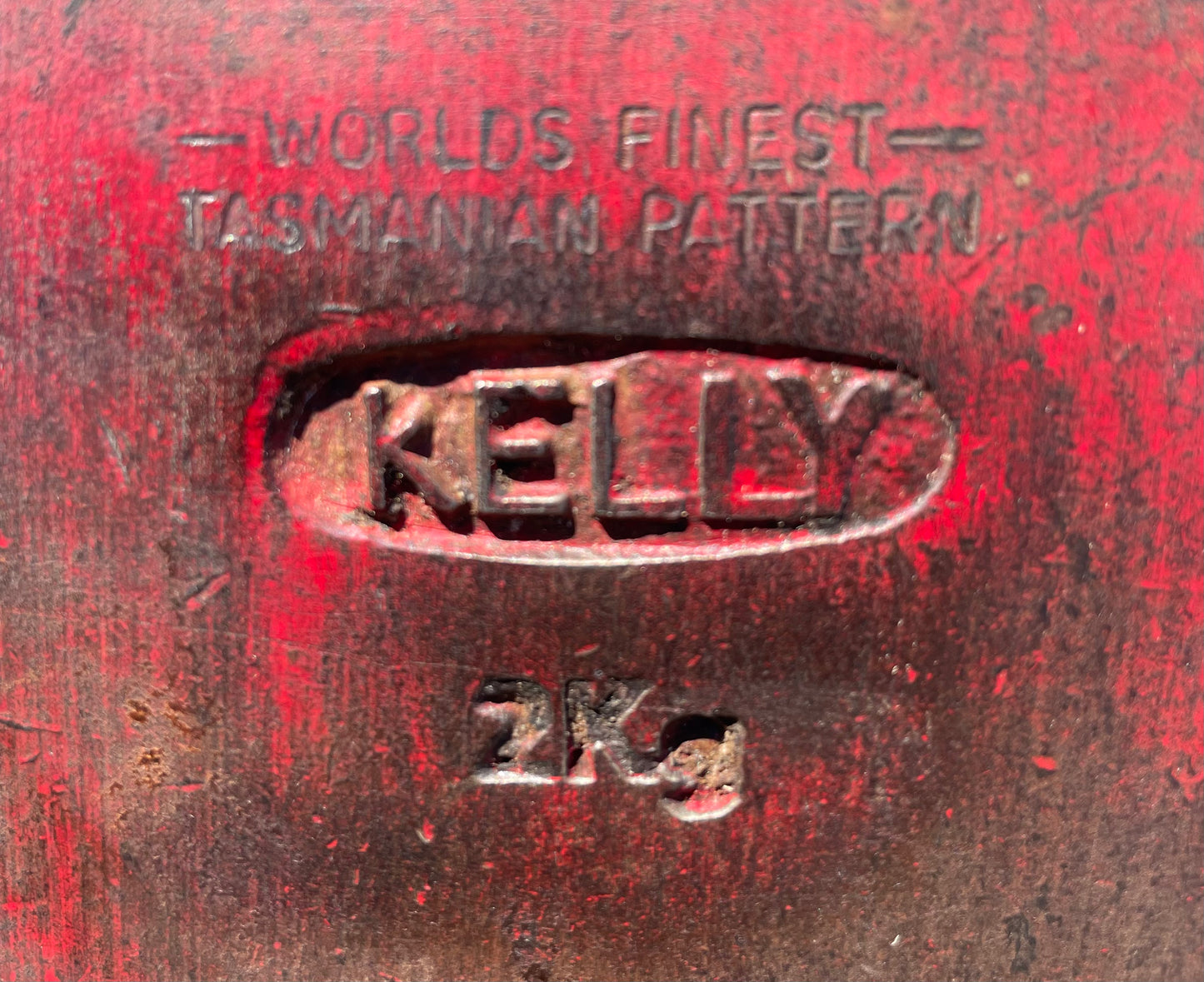 RA057 Kelly Worlds Finest Tasmanian Pattern Wax 002 2kg head only