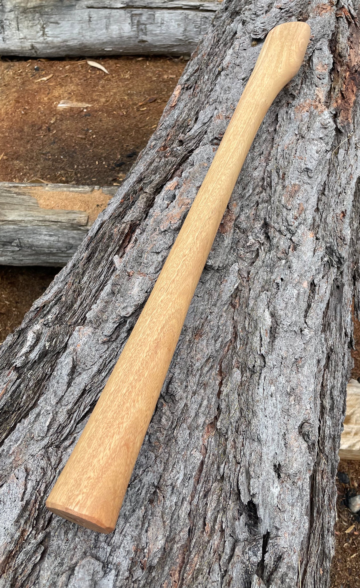 Broadaxe Handle Spotted Gum LEFT HAND