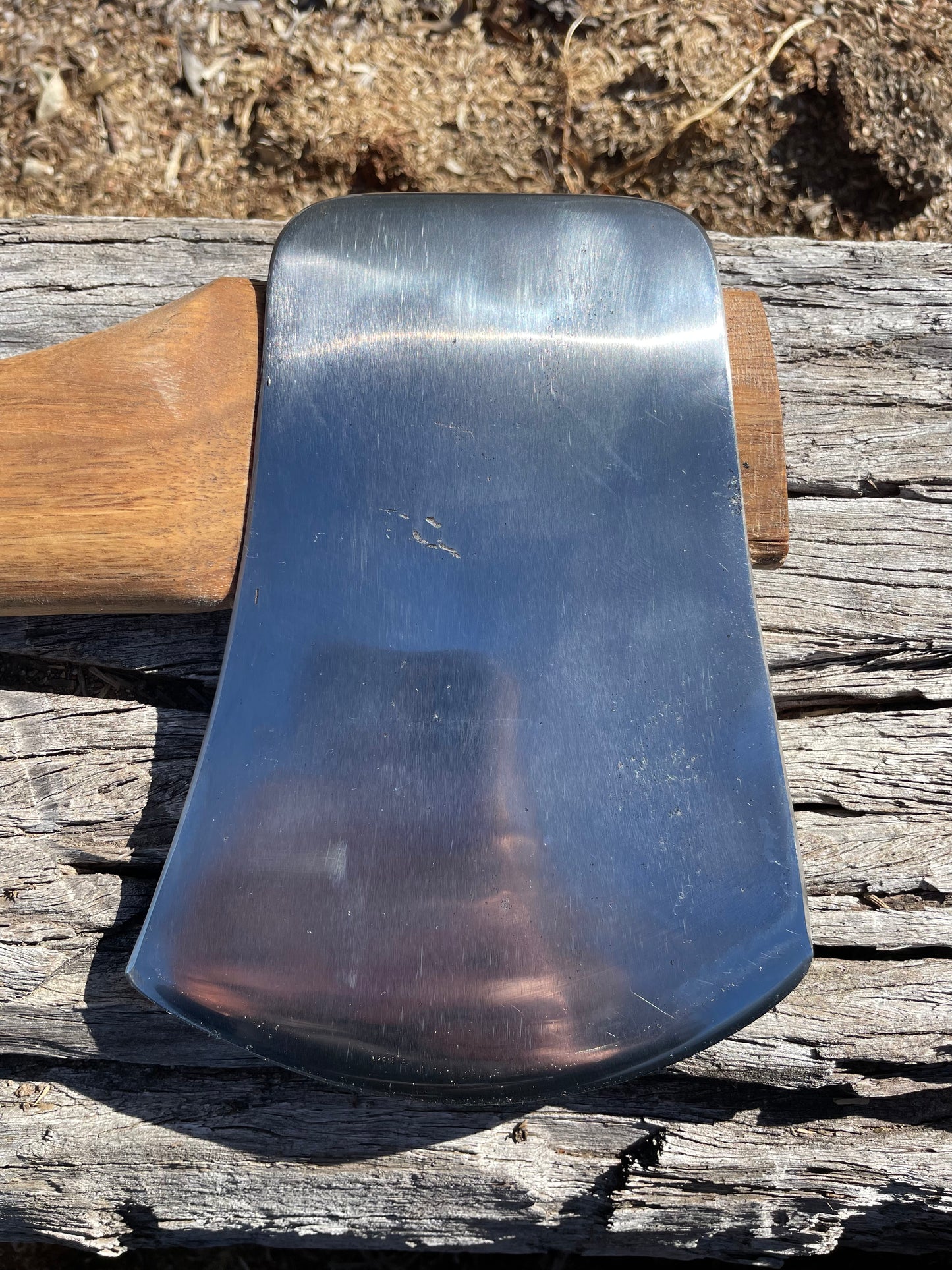 RA055 Reconditioned Gilpin Cannock 4lb axe with 800mm spotted gum handle