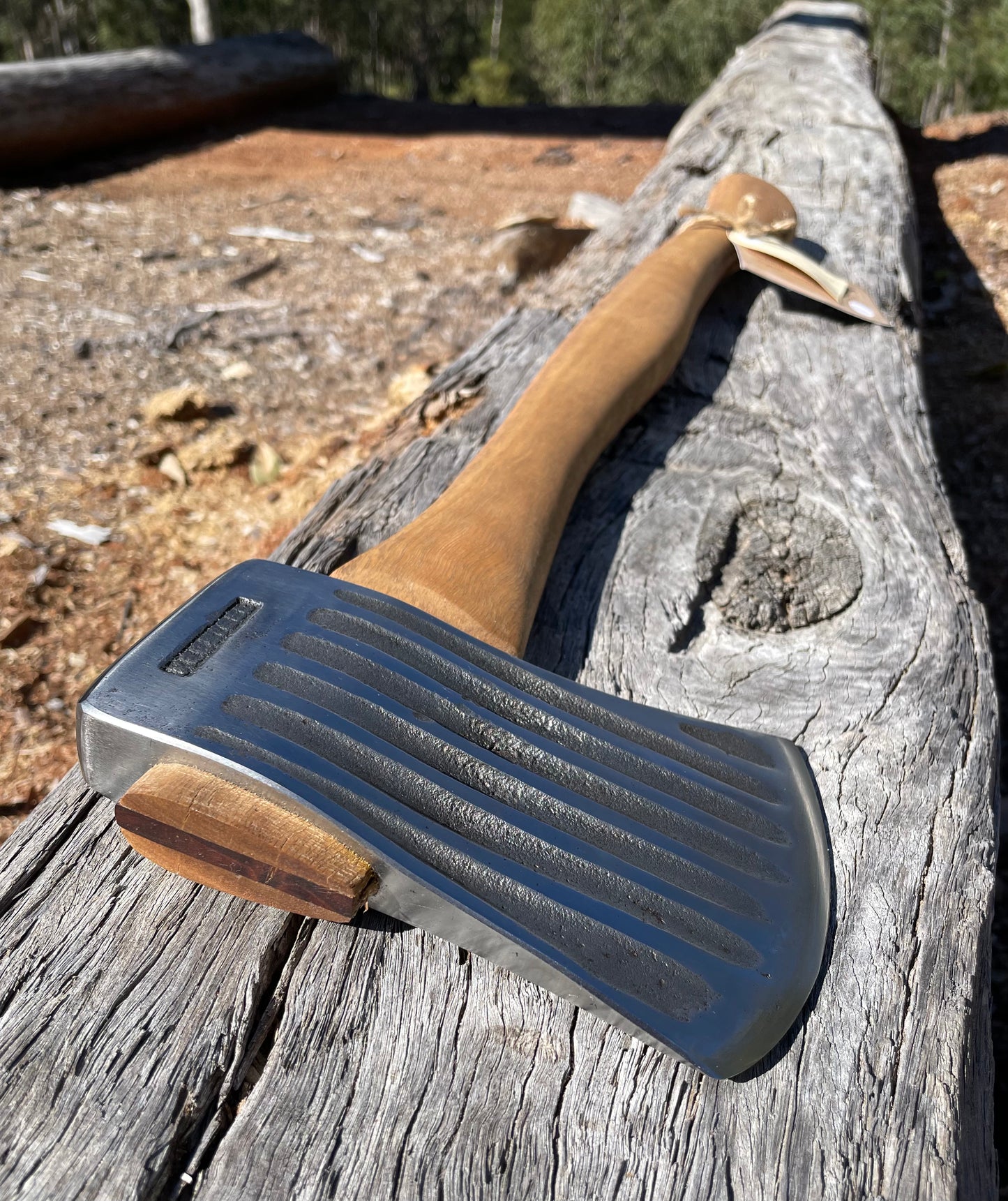 RA050 Reconditioned Keesteel Washboard 3 1/2lb 610mm spotted gum handle