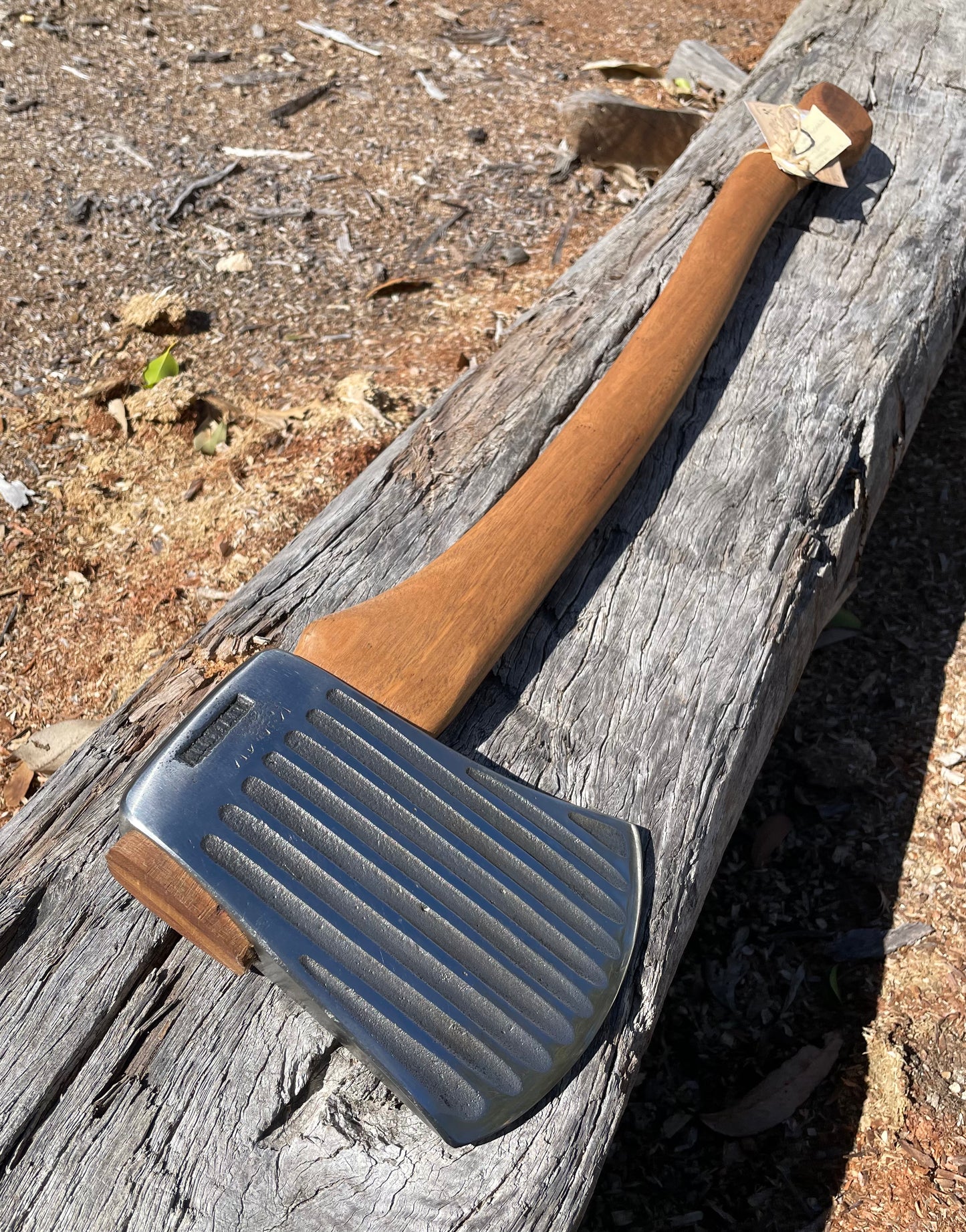 RA051 Reconditioned Keesteel Washboard 800mm spotted gum handle