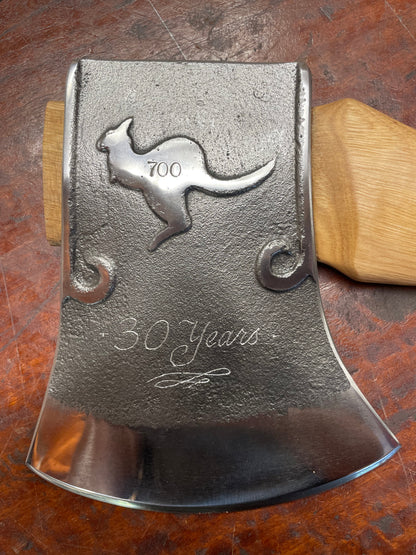 Series 1 Knockabout Axe number 700 Engraved with 30 Years
