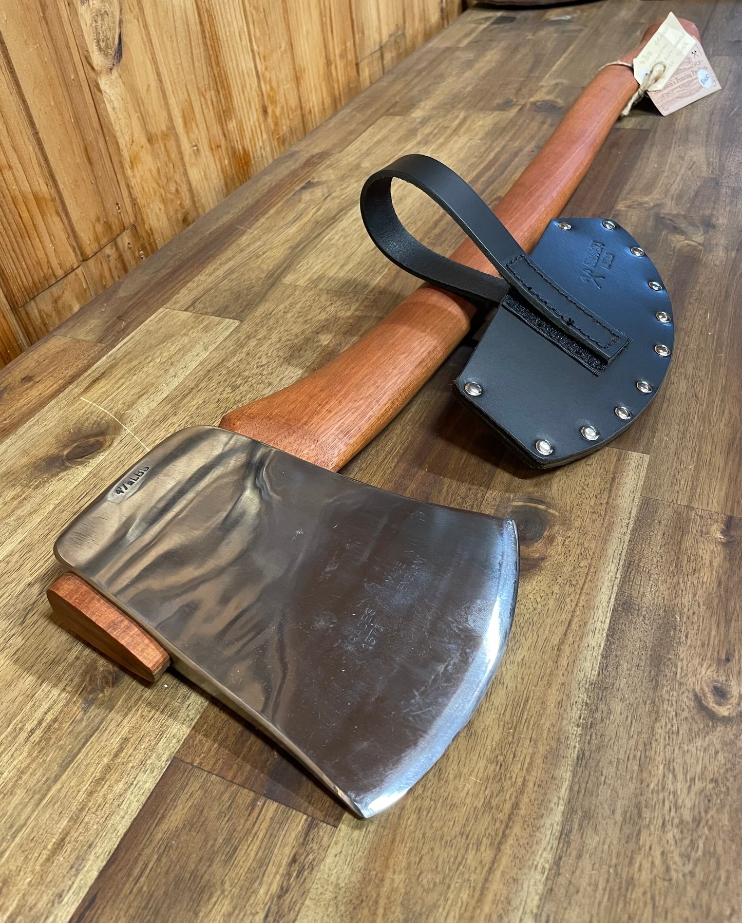 Reconditioned Brades Cockatoo 4 1/2 lb Axe Blue Gum Handle RA066 ++DISCOUNTED++ SOLD