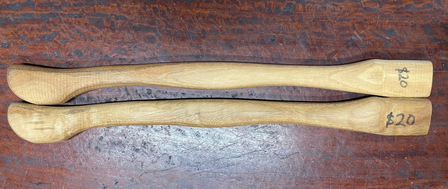 Hatchet Handle 610mm Snedden Razorback Style Spotted Gum +++SECONDS+++