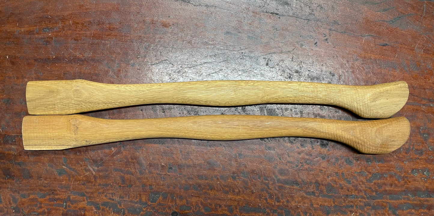 Hatchet Handle 610mm Snedden Razorback Style Spotted Gum +++SECONDS+++