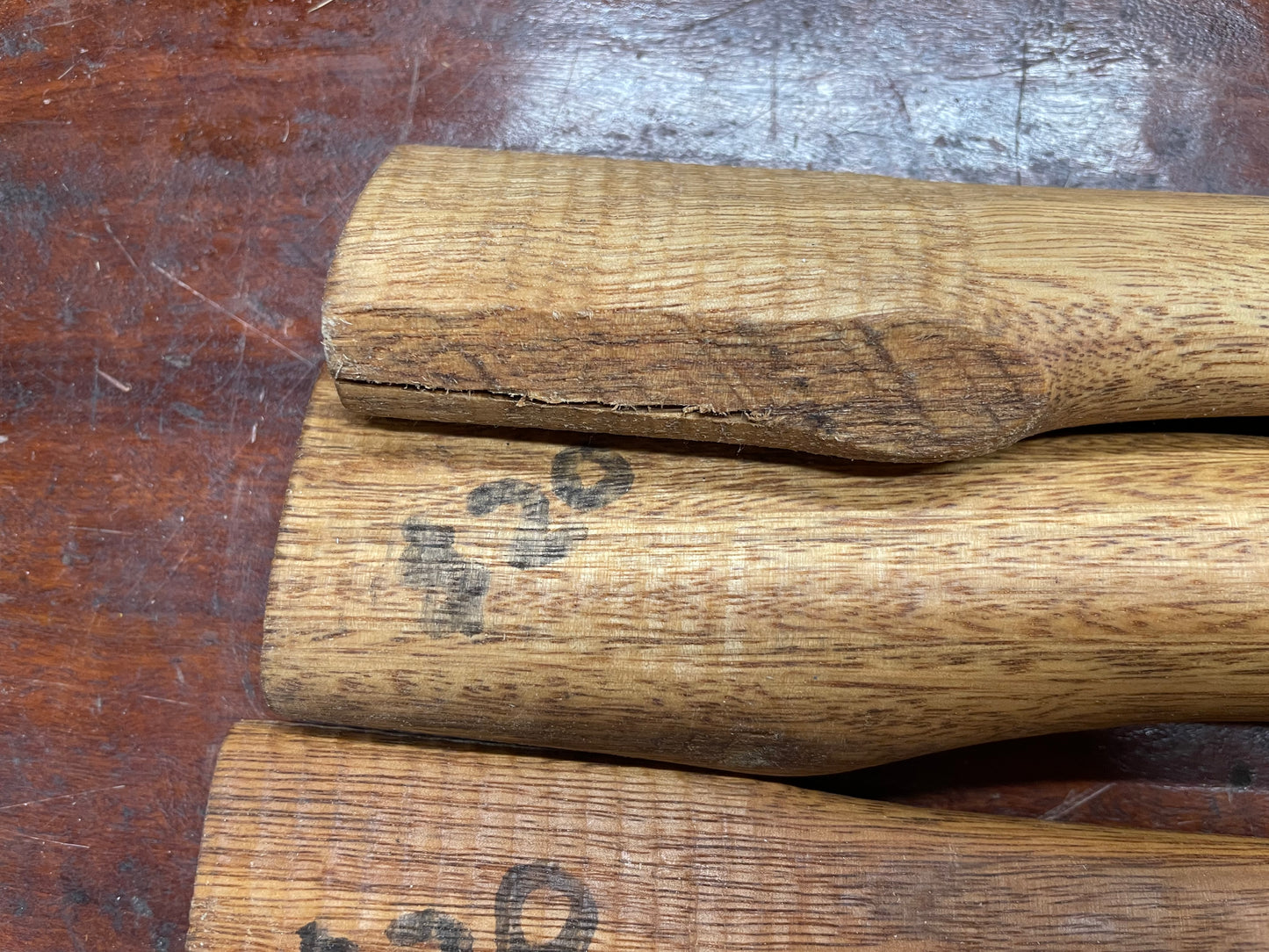 Hatchet Handle 370mm Traditional Style Spotted Gum+++ SECOND GRADE+++