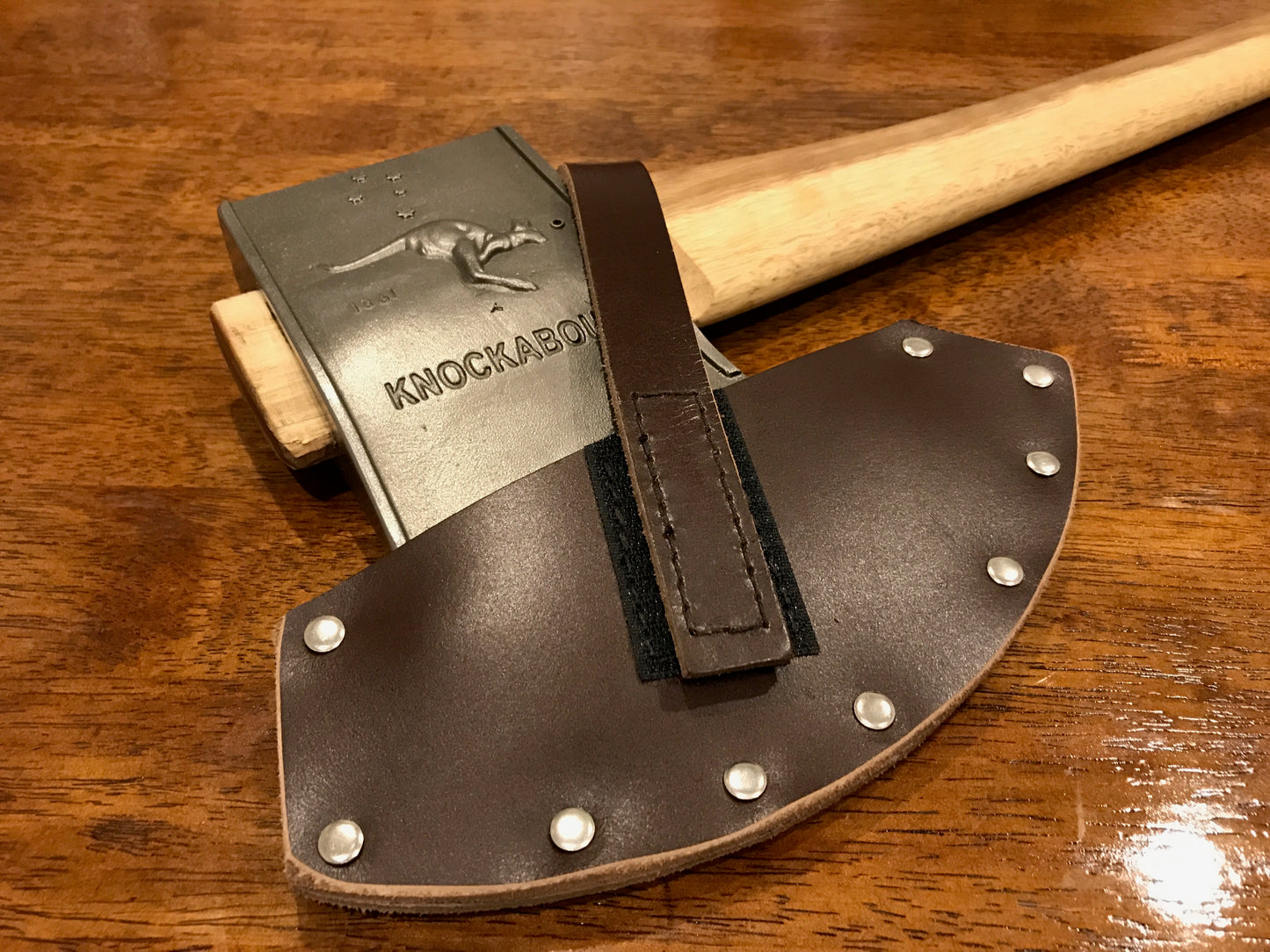 Axe Cover Knockabout or larger axes BROWN