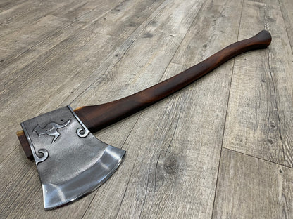 Series 1 Knockabout Axe number 1000 Engraved with 30 Years Gidgee Wood Handle