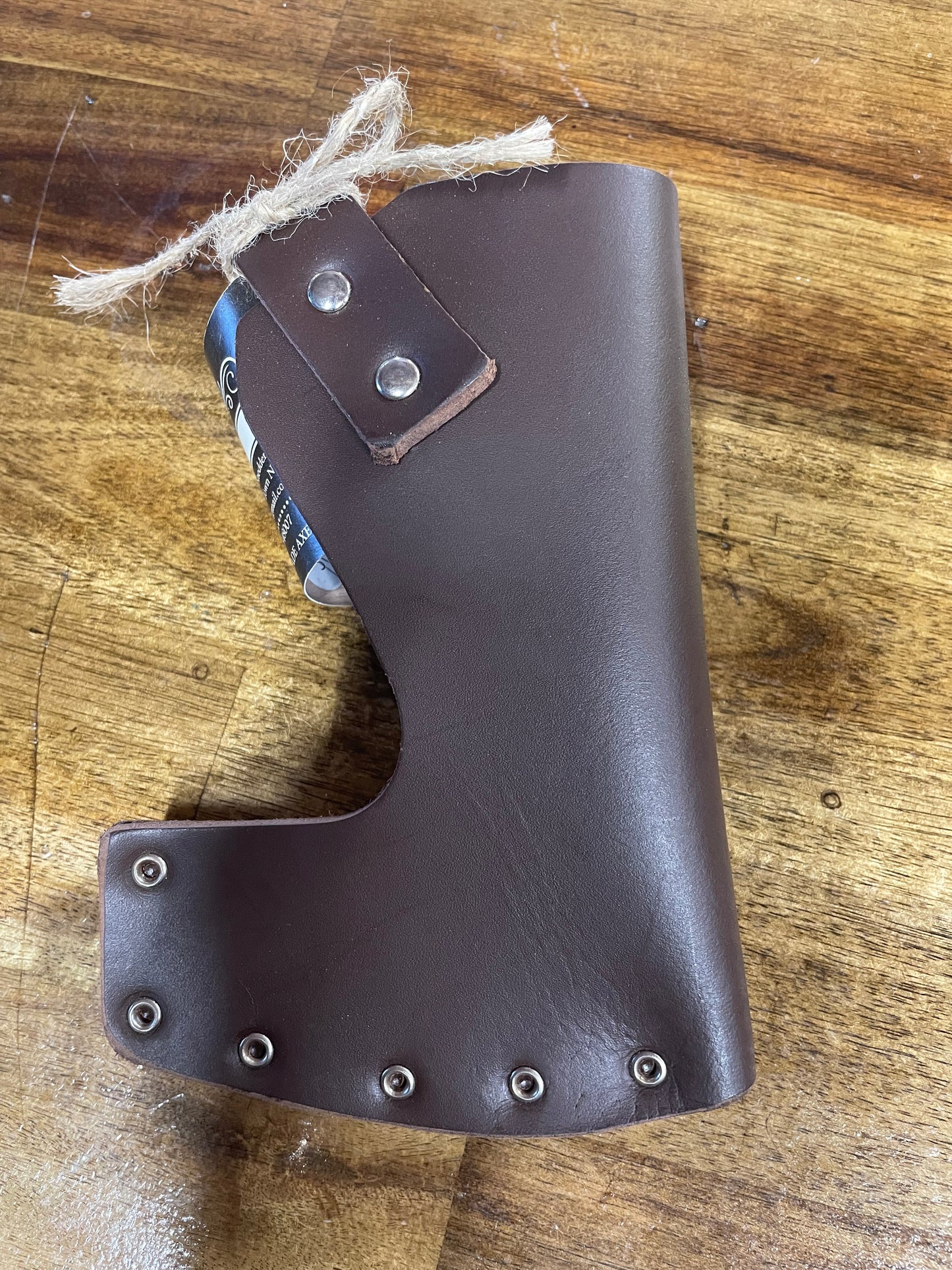 Razorback hatchet cover / sheath full protection - Brown SAMPLE
