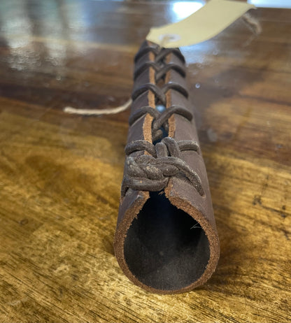 Blockbuster / Sledge Handle Protector. Thick 4mm leather Brown USED SAMPLE