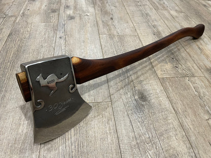 Series 1 Knockabout Axe number 1000 Engraved with 30 Years Gidgee Wood Handle