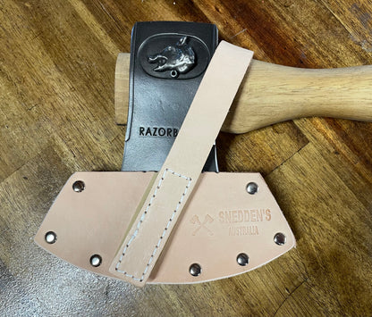 Hatchet Leather Cover - Natural Veg Tanned Leather