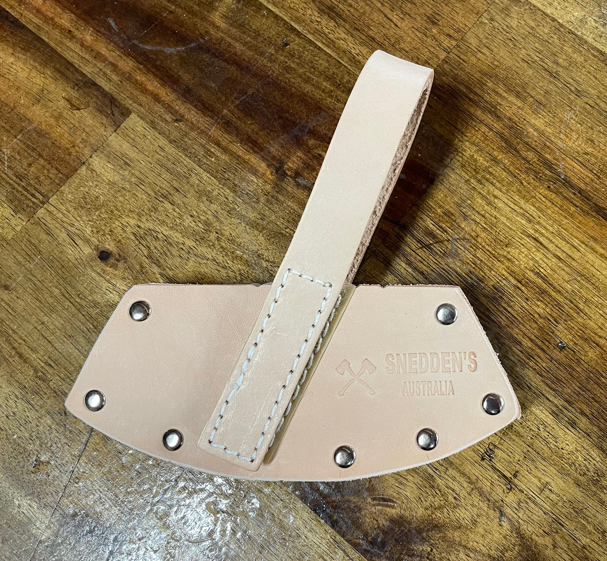 Hatchet Leather Cover - Natural Veg Tanned Leather