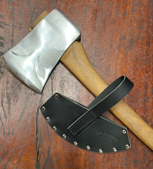 RA062 Reconditioned Kelly St Catharines Made in Canada axe with 800mm spotted gum handle
