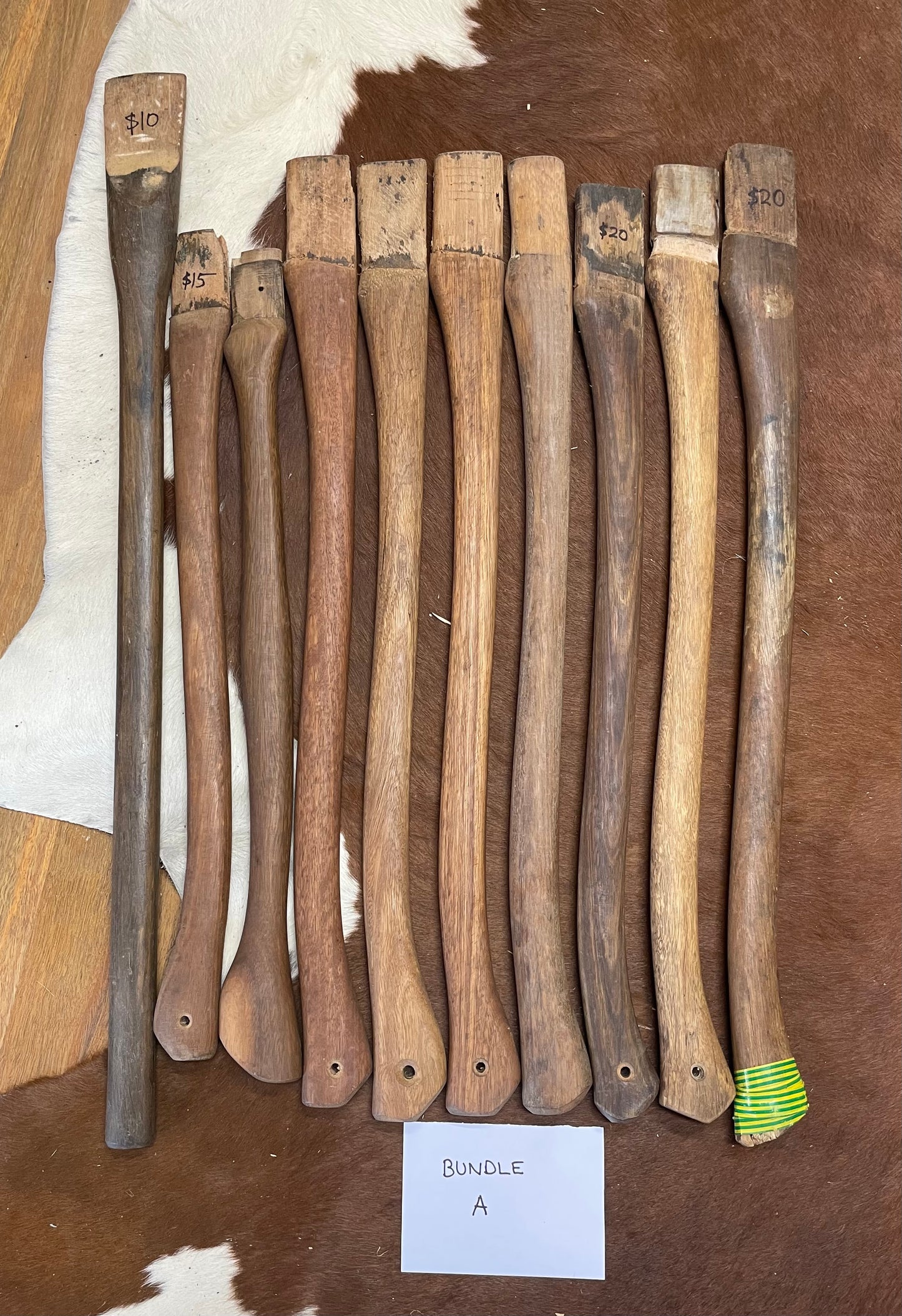 USED HANDLES BUNDLE . BUNDLE A