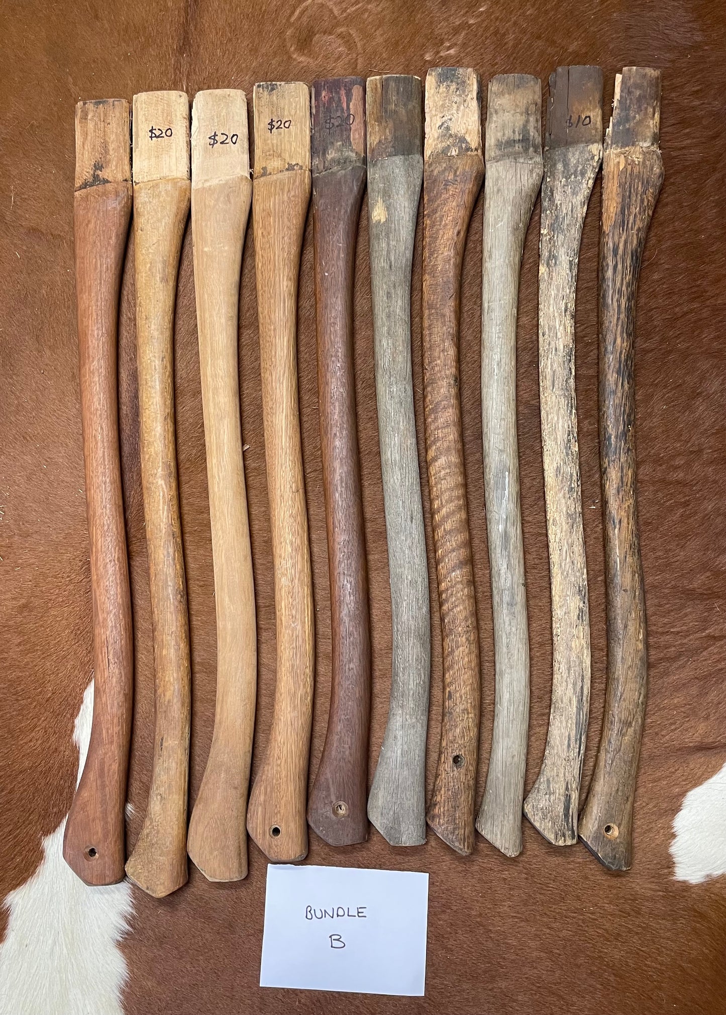 USED HANDLES BUNDLE . BUNDLE B
