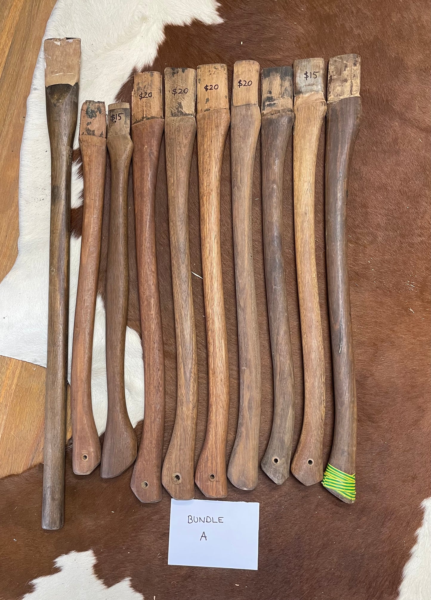 USED HANDLES BUNDLE . BUNDLE A