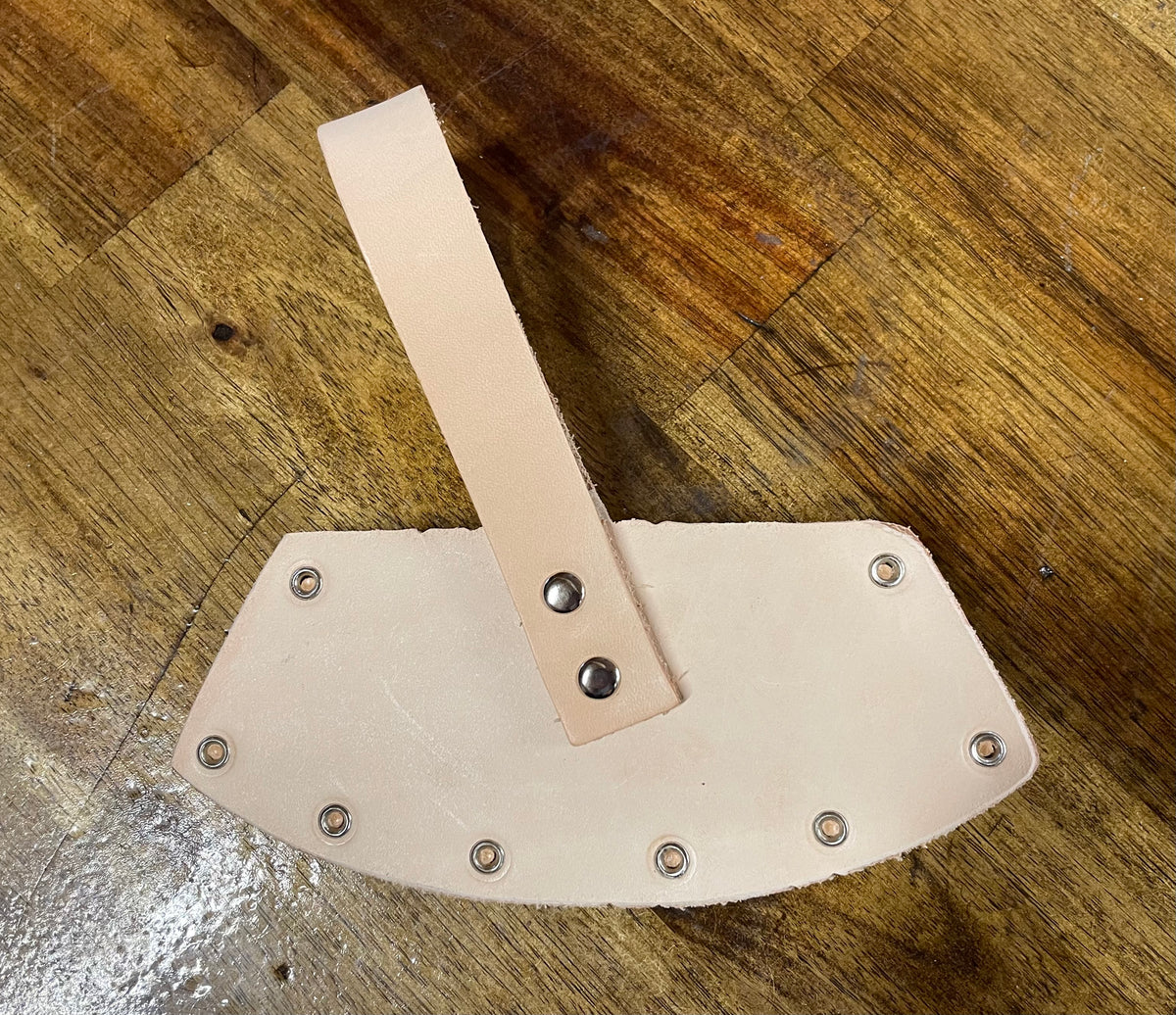 Hatchet Leather Cover - Natural Veg Tanned Leather