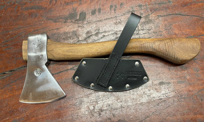 RA078 Reconditioned European hatchet with 370mm spotted gum handle