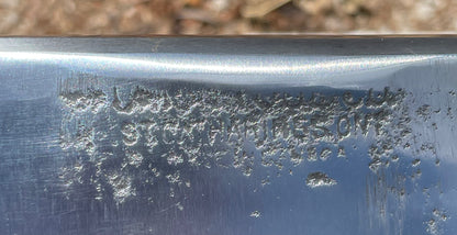 RA072 Reconditioned Kelly St Catharines axe with 800mm spotted gum handle