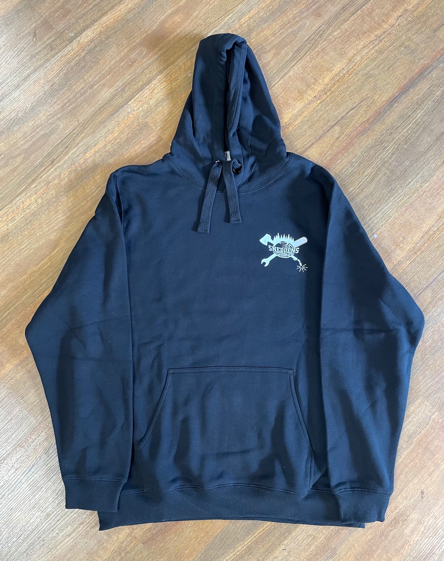 Snedden’s Contracting Hoodie Black