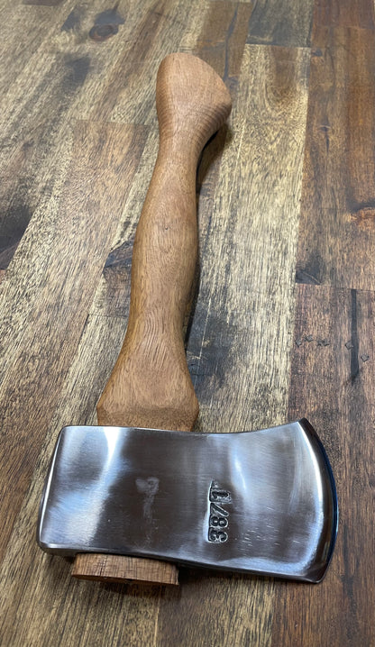 Reconditioned Hatchet 37cm spotted gum handle Made in Sweden # RA092