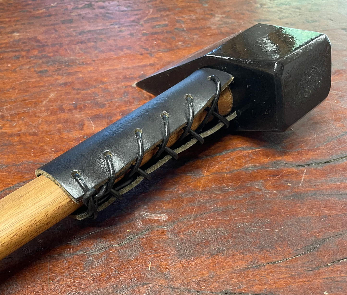 RA079 Reconditioned Block buster with spotted gum handle