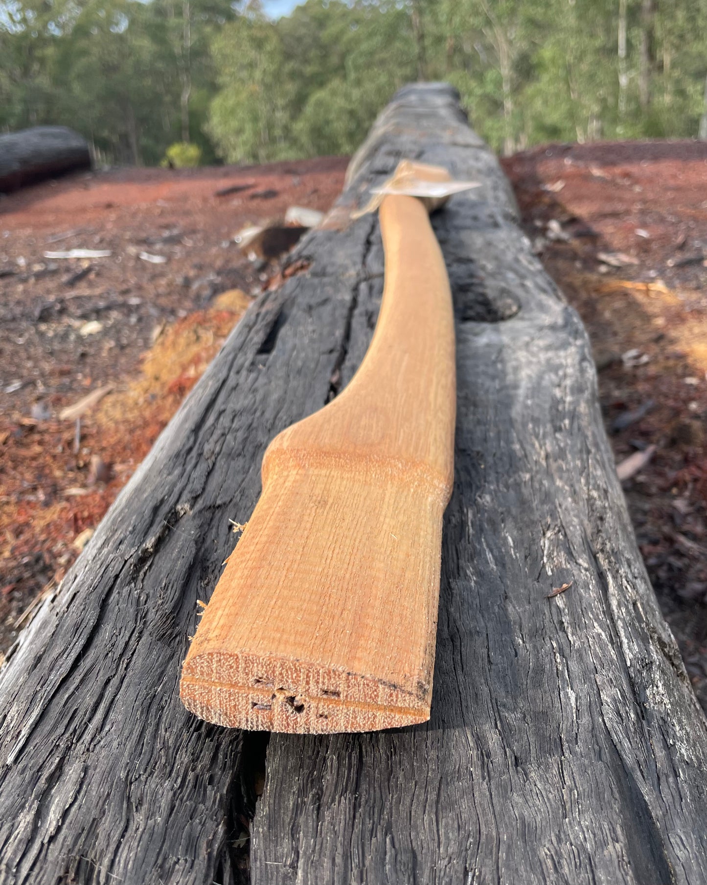Axe handle 800mm Spotted Gum