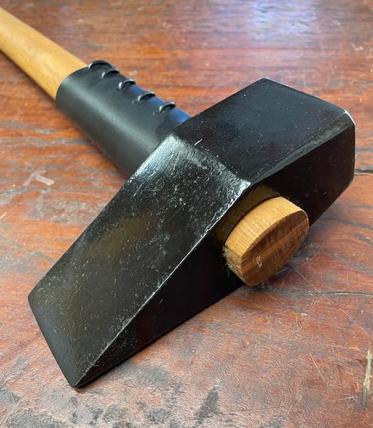 RA079 Reconditioned Block buster with spotted gum handle