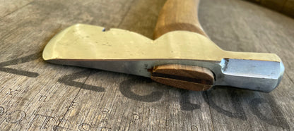 RA080 Reconditioned N Weed Shinglers hatchet with 370mm spotted gum handle