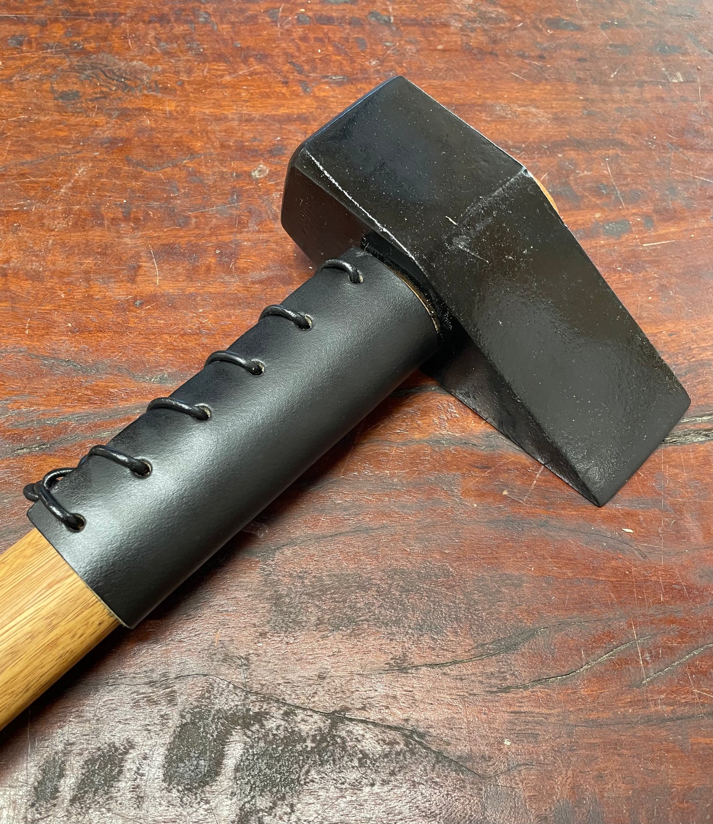 RA079 Reconditioned Block buster with spotted gum handle