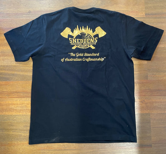 Snedden’s Fencing Products T Shirt  Black