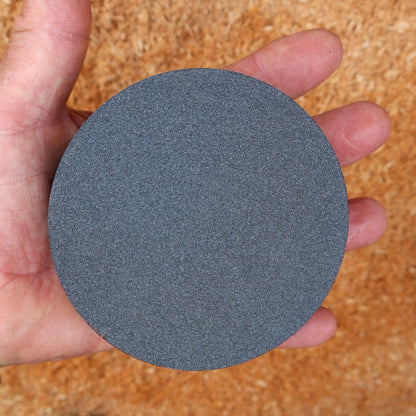 Large Sharpening Stone for Axes/Knives with Finger Groove