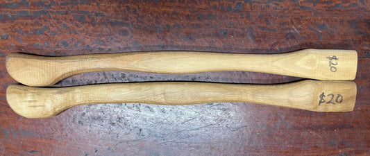 Hatchet Handle 610mm Snedden Razorback Style Spotted Gum +++SECONDS+++