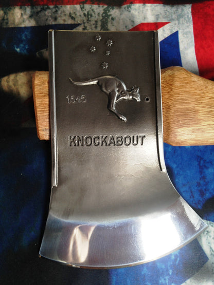 Series 2 Knockabout Axe with spotted gum handle 2.1kg. including leather cover