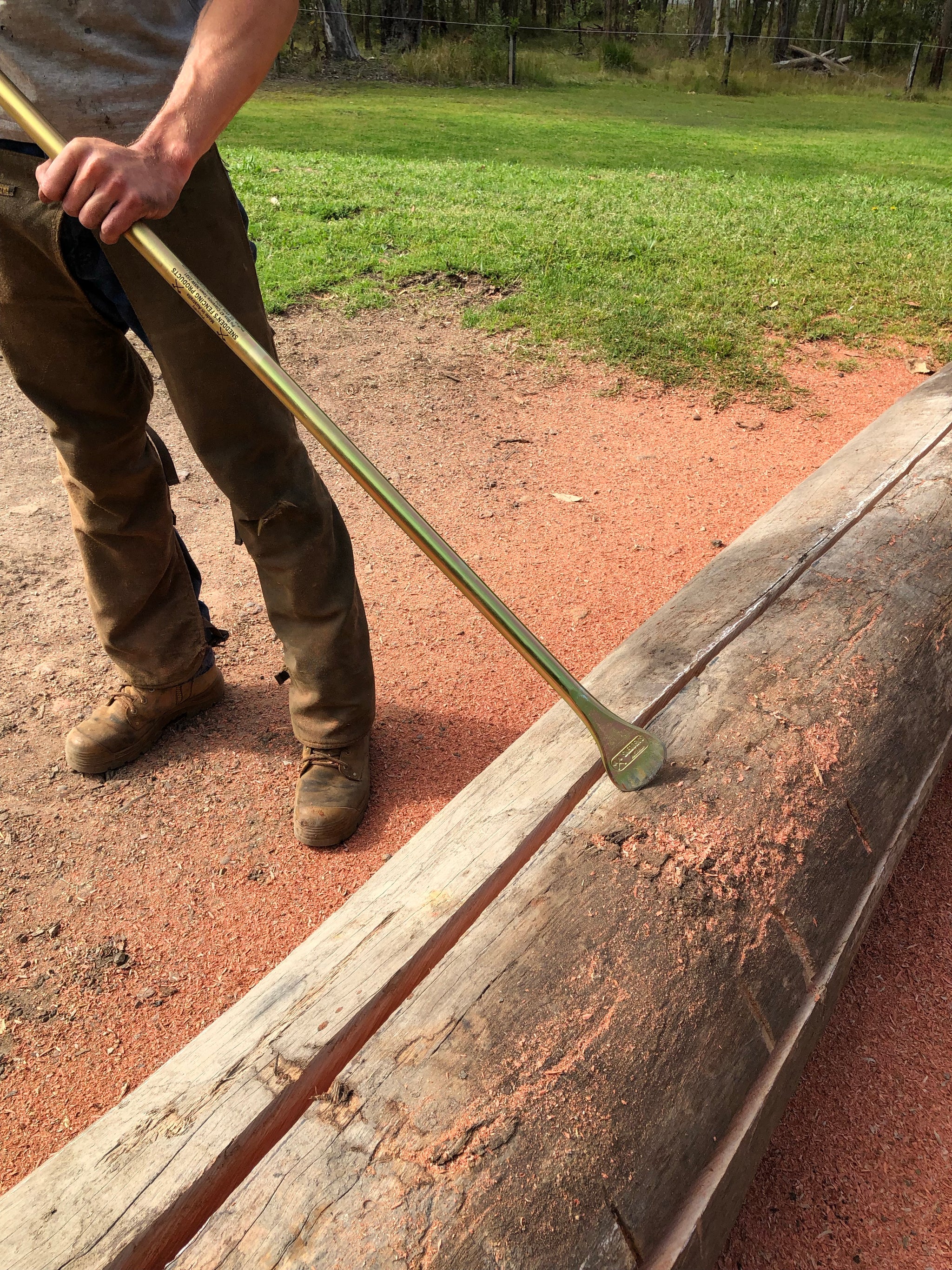 Ripping Breaking Bar Post splitting bar Sneddens Fencing Products
